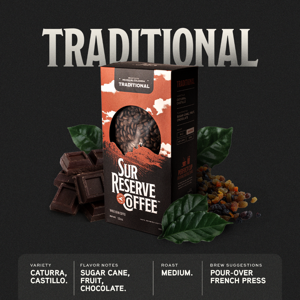SUR Ritual Bundle – 3x 12oz Specialty Colombian Coffees