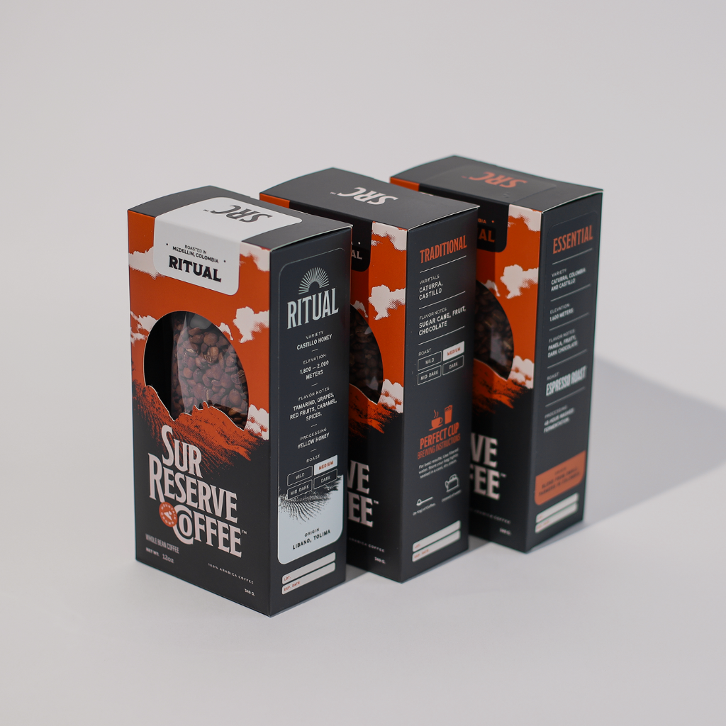 SUR Ritual Bundle – 3x 12oz Specialty Colombian Coffees