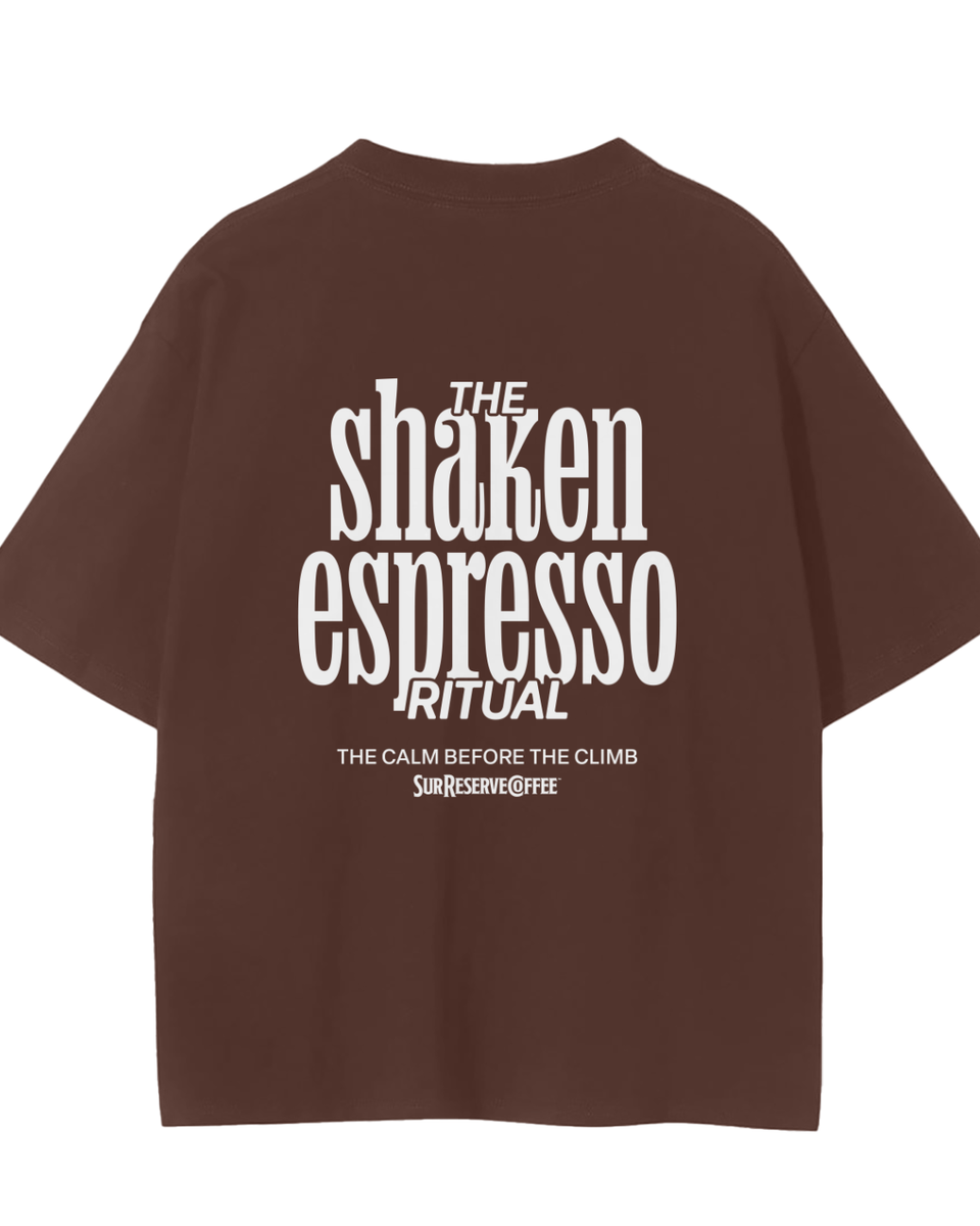 Shaken Espresso® Heavyweight Oversized Tee – SRC Ritual Drop