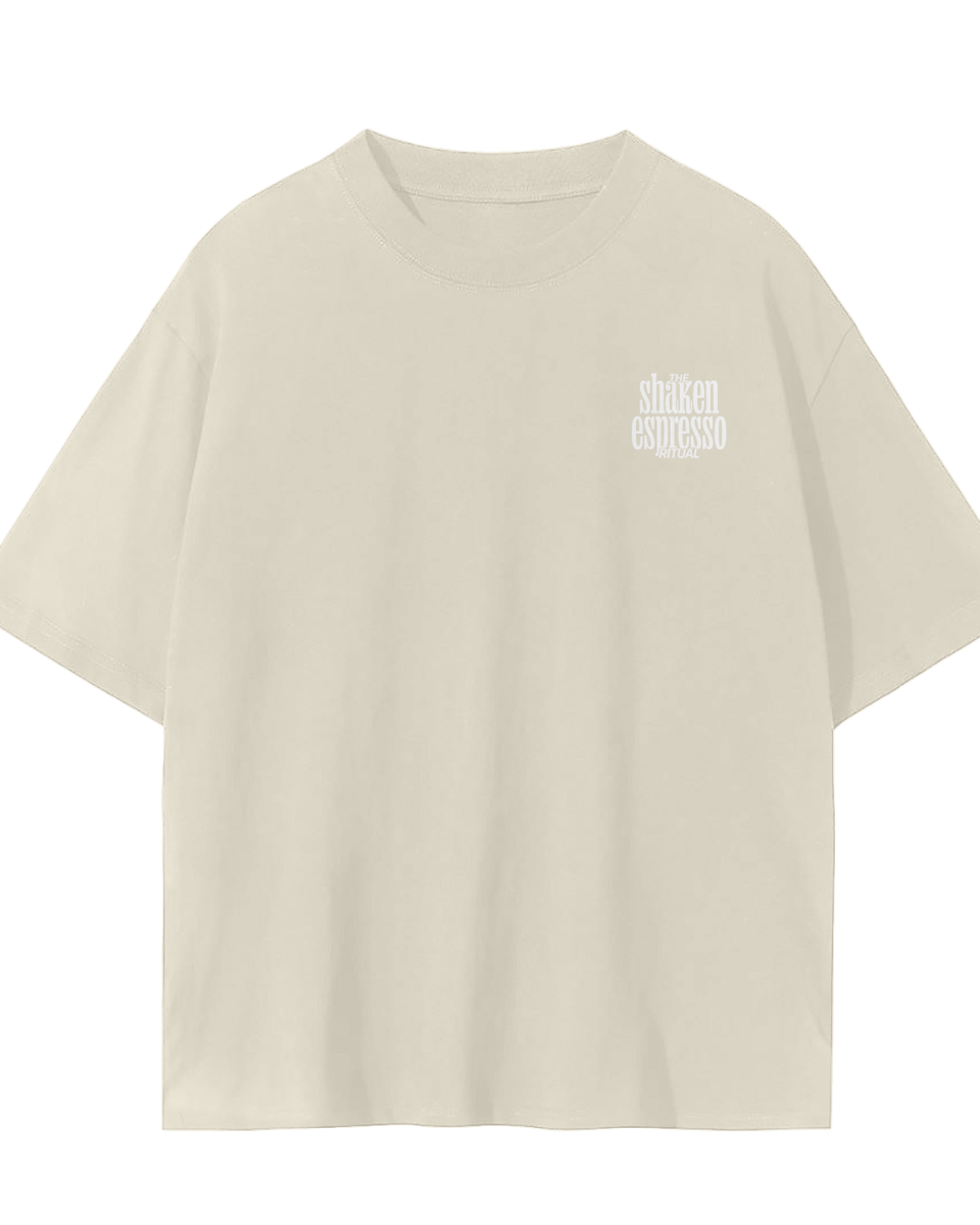 Shaken Espresso® Heavyweight Oversized Tee – SRC Ritual Drop